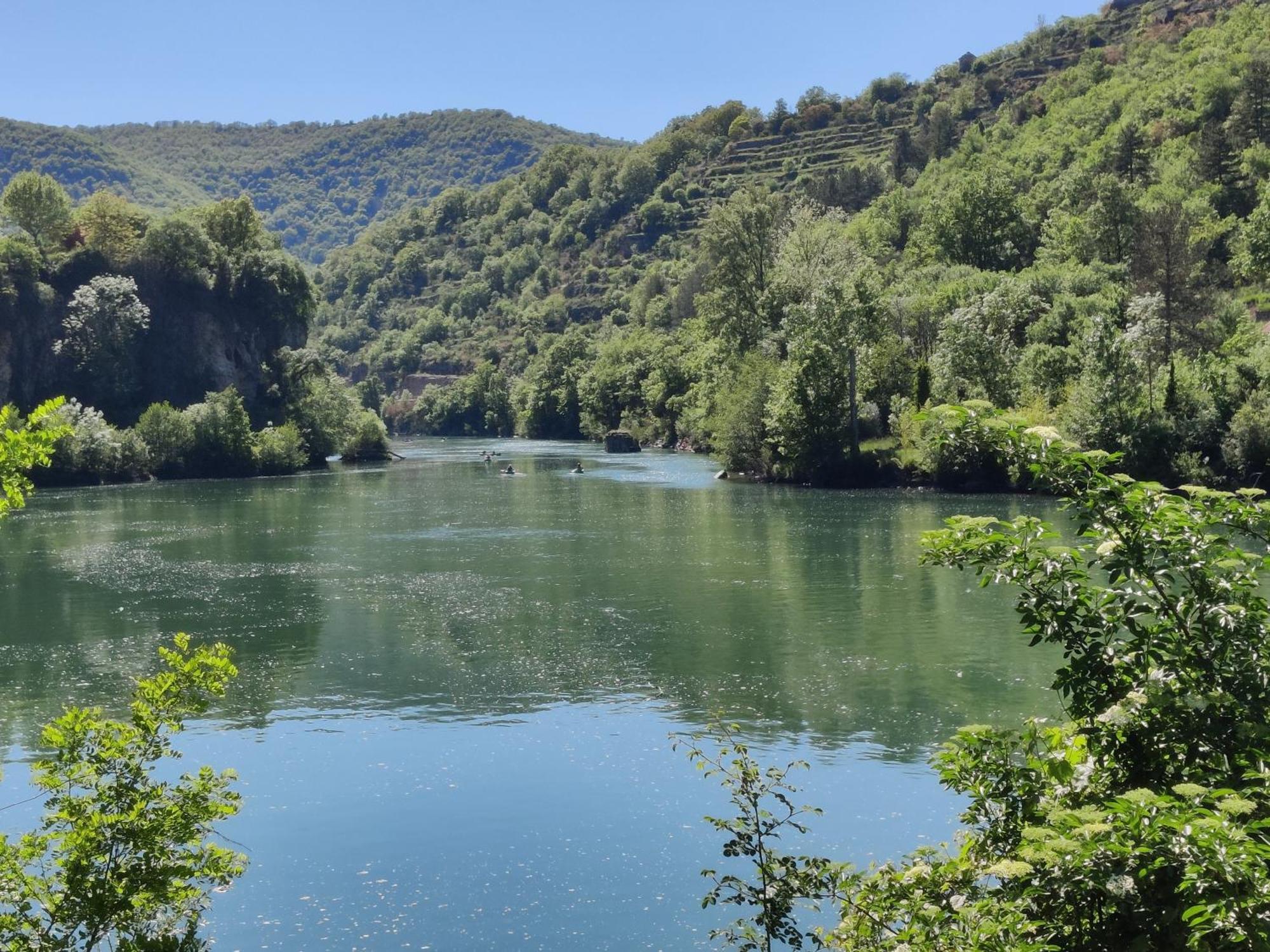 Camping Cascade Aveyron Saint-Rome-de-Tarn المظهر الخارجي الصورة